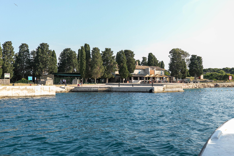 FAŽANA: BRIJUNI NATIONAL PARK PANORAMA WITH ISLAND SWIM STOP