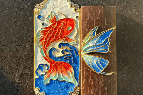 Guangzhou: Create Your Own Cloisonné Enamel Artwork Coaster or Bookmark