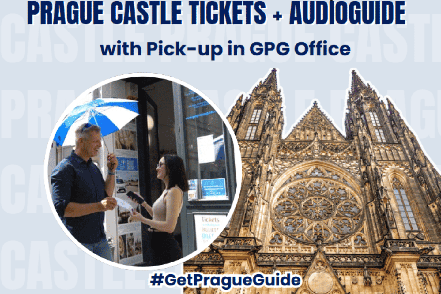 Prague Castle Ticket & Audioguide with Pick-up in GPG Office