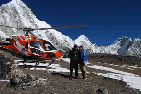 Everest Base Camp Helicopter Landing Tour from TIA - 1 Day
