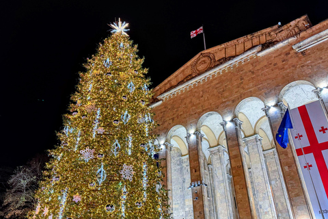 Tbilissi : Marché de Noël et visite guidée à pied des joyaux cachésVisite en petit groupe