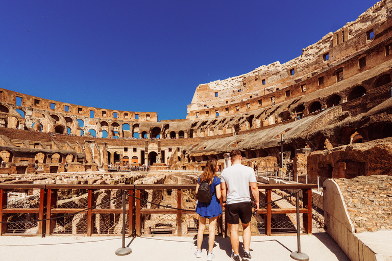 Colosseum & Ancient Rome Access with Optional Arena Upgrade Colosseum Arena & Ancient Rome Entry with Digital Audioguide