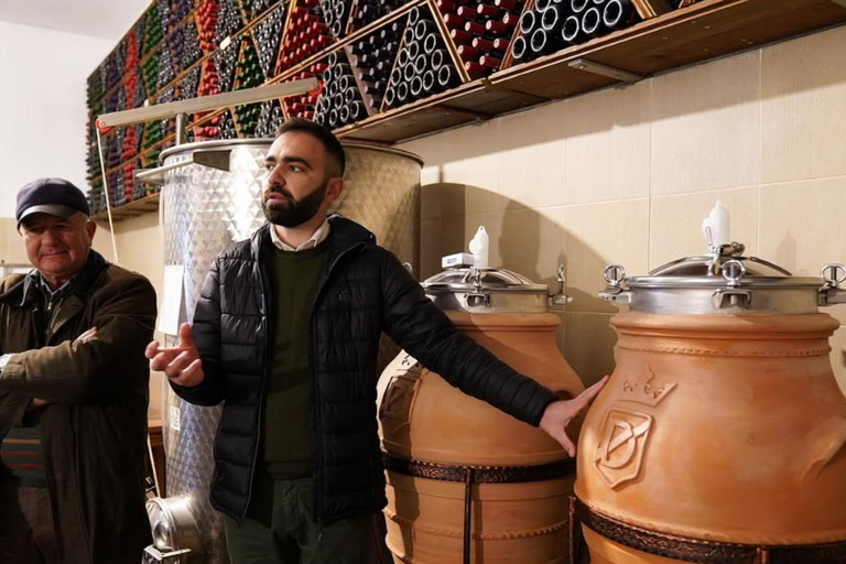 Lalez Wine Tasting, Wine Tour, Kayak & Full Lunch Experience German speaking private group