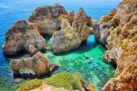 lisbon: algarve, benagil cave, portimao, Lagos private tour.