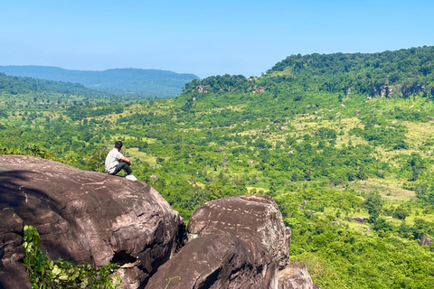 Beng Mealea Banteay Srei and Phnom Kulen Waterfall Day Tour Small-Group Tour