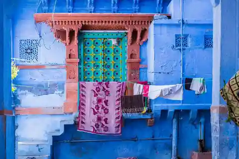 Tour della città blu di Jodhpur con ritiro e riconsegna dell'hotel