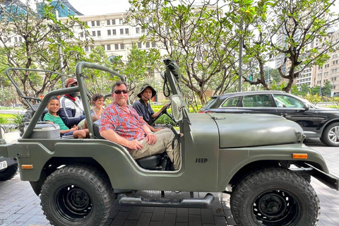 Explore Ho Chi Minh City In Half Day By Jeep Car Group Tour