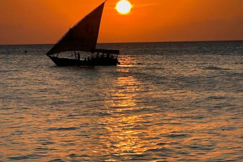 Zanzibar: Shared Sunset Dhow Cruise With Music & Snacks.