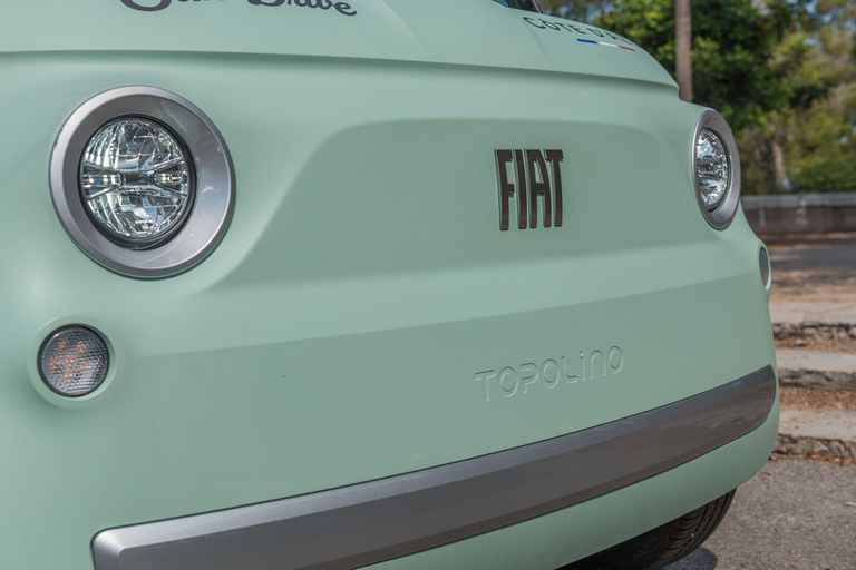 Antibes: Tour in a 100% electric Fiat Topolino 1-hour Discovery Tour in a Fiat Topolino