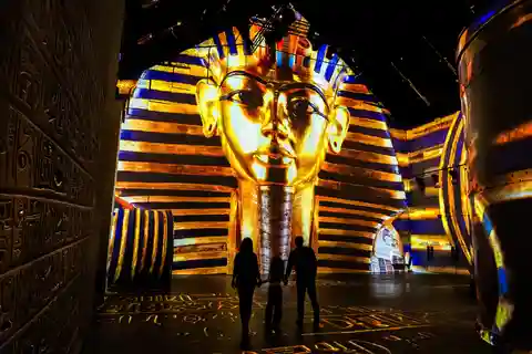 Amesterdão: Fabrique des Lumières "Reino dos Faraós