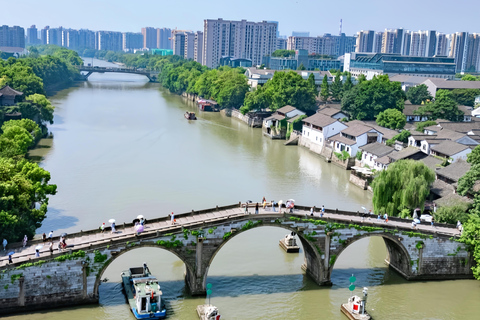 Hangzhou: Ancient to Future Private Day Tour with Boat Ride