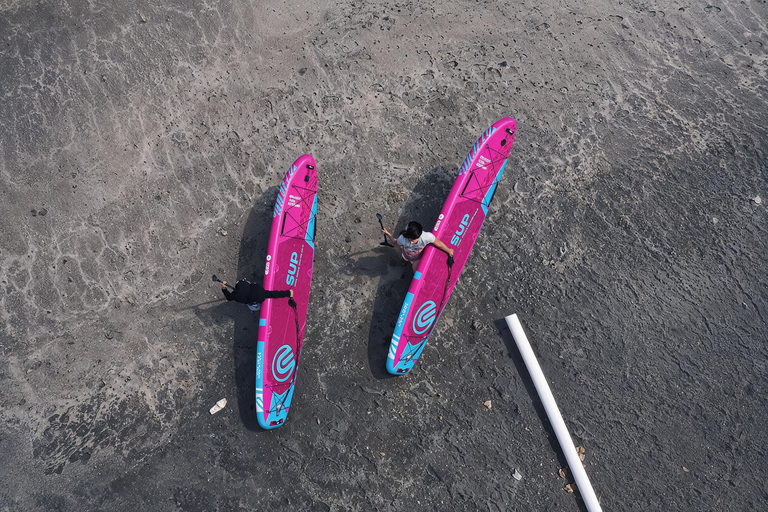 From Nipah Beach: Clear Canoe, SUP & Water Bike +Drone Shot Paddleboard with Drone Photos & Videos
