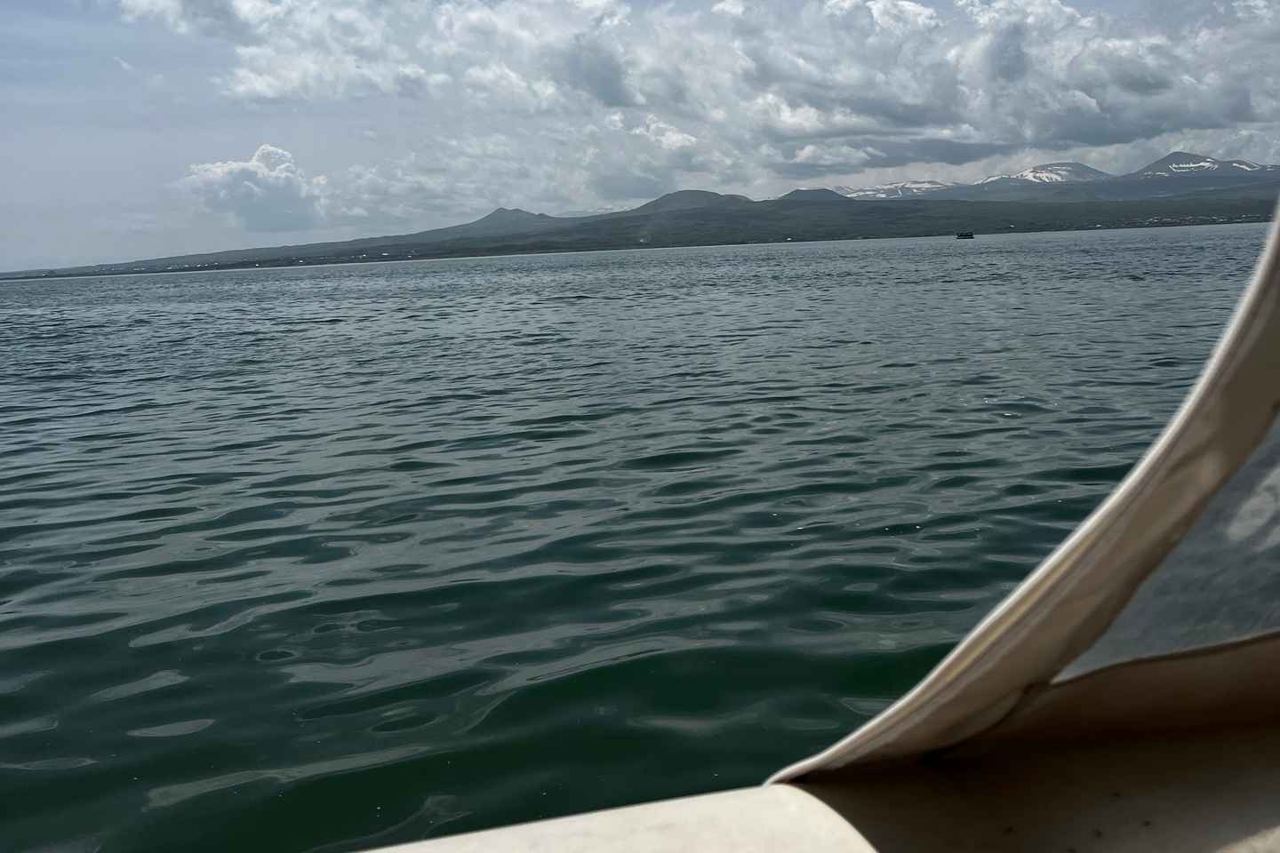 A ride on a boat: Lake Sevan and Dilijan