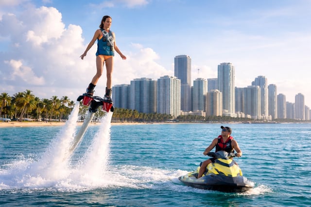 Miami: experiencia privada de flyboard