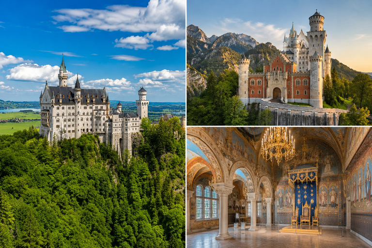 Neuschwanstein Castle: Entry Ticket with Uphill Shuttle Pass