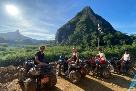 Experiencia Extrema en ATV en Krabi con Traslado y Aventura30 minutos en quad