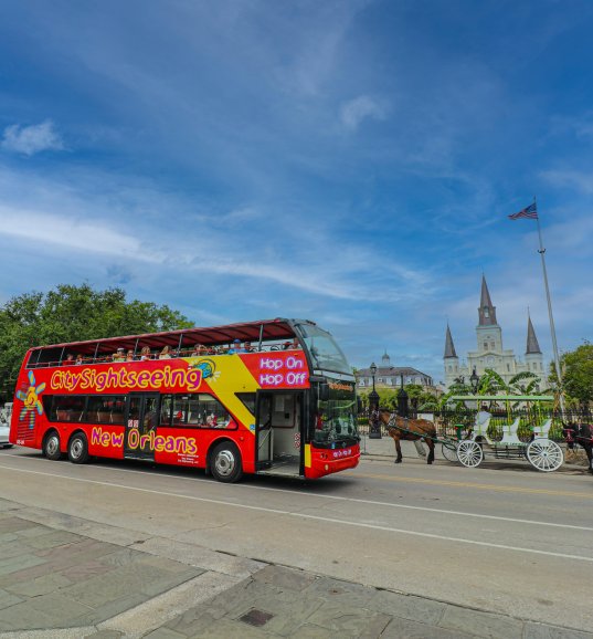 Nueva Orleans: 2 y 3 días en autobús con paradas libres y tour a pie