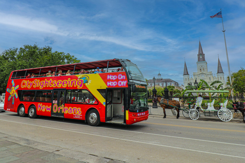 New Orleans: 2 &amp; 3 Days Hop-On Hop-Off Bus with Walking Tour3-Day Ticket