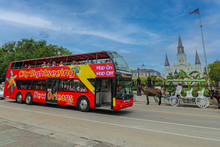 Nowy Orlean: Wycieczka autobusowa hop-on hop-off z pieszą wycieczką na 2 i 3 dniBilet 3-dniowy