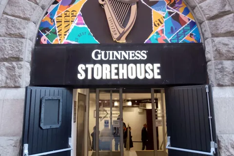 Guinness Tour, on the trail of myth with a visit to the Guinness Storehouse.