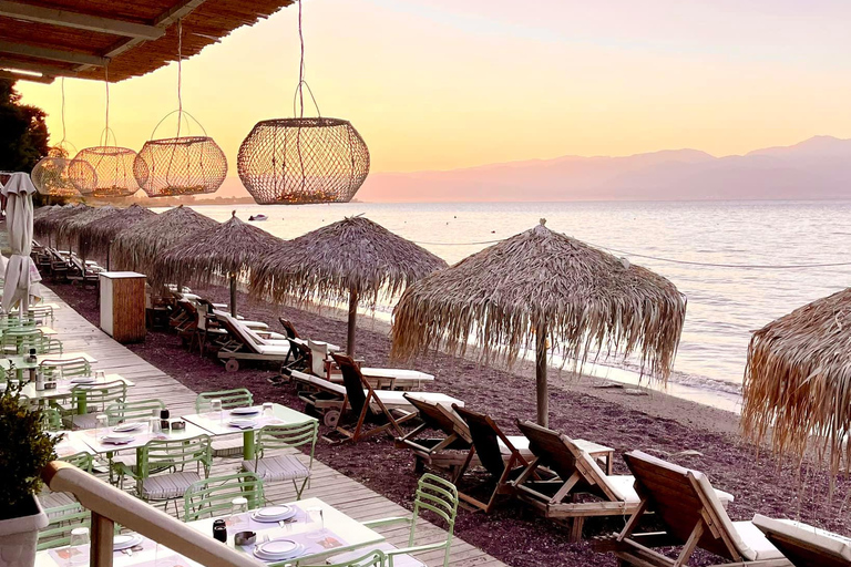 Athènes : excursion d&#039;une journée en bateau avec baignade et piscine thermaleAthènes : excursion d&#039;une journée en bateau vers les îles avec baignade