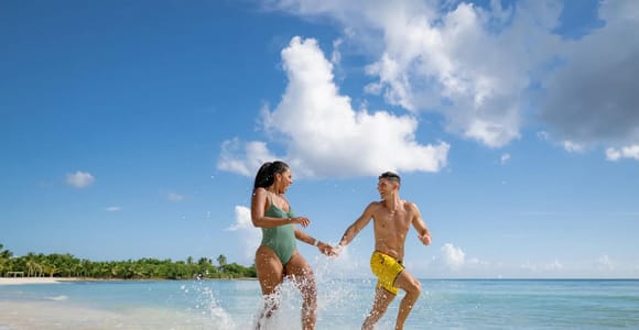 From Santo Domingo: Saona Island Catamaran FullDay & Lunch