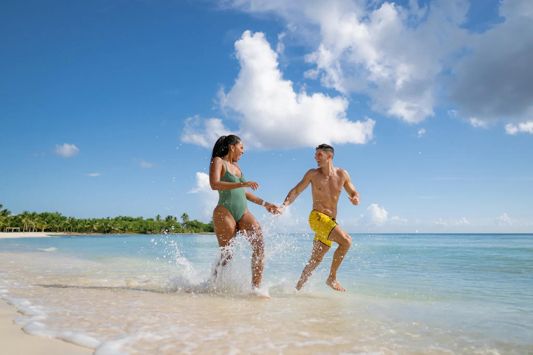 From Santo Domingo: Saona Island Catamaran FullDay & Lunch