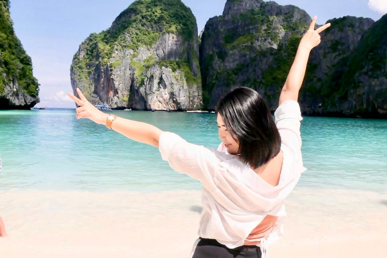 Krabi: Phi Phi Day Tour for First-Time Visitors + Pickup