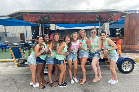 Private Trolley Pub w/ Bar+Mural Stops: up to 15ppl