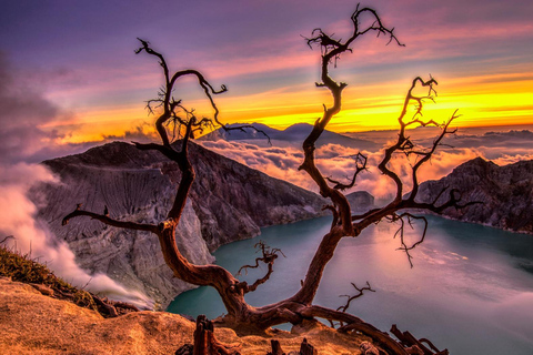 From Bali: Ijen Sunrise Tour & Breakfast at Local Restaurant
