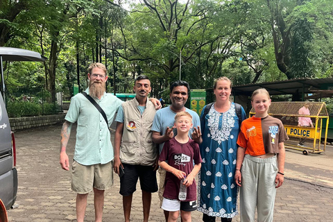 Mumbai: Kanheri Caves Guided Tour Kanheri Caves+Temple+Village+Tiger safri ( pickup & drop)