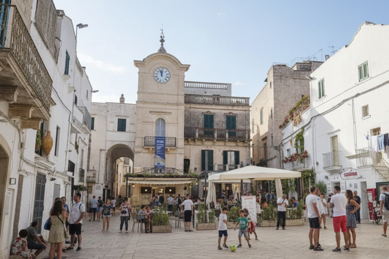 Martina Franca, Cisternino & Monopoli: Day Tour by Coach from Bari