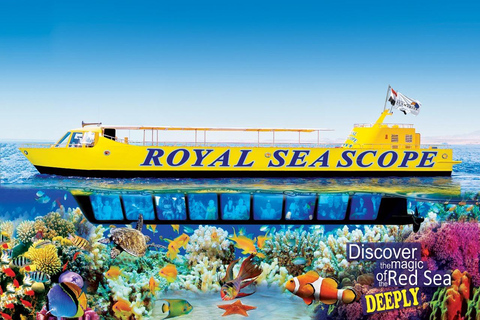 Makadi Bay: Royal Seascope Submarine Cruise & Snorkel stop Submarine Cruise with hotel pickup