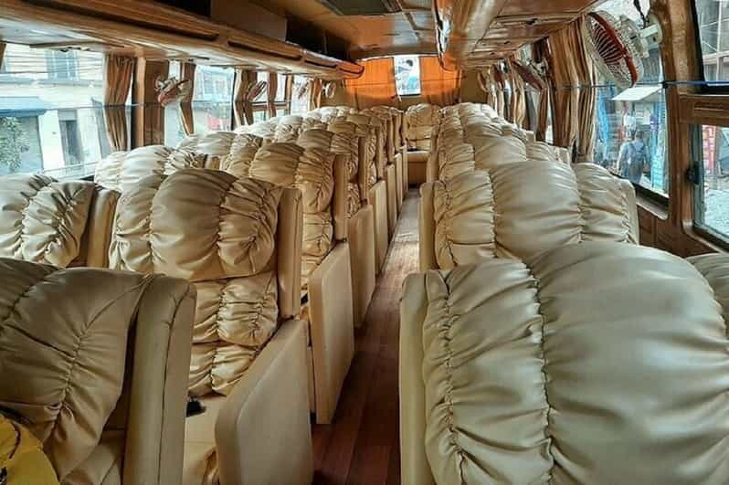 Luxury Sofa Bus Pokhara to Kathmandu GetYourGuide