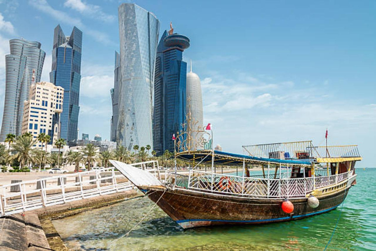 Doha from the Persian Sea: Dinner Cruise & Live BBQ onboard Dhow Cruise Tour without dinner from meeting point