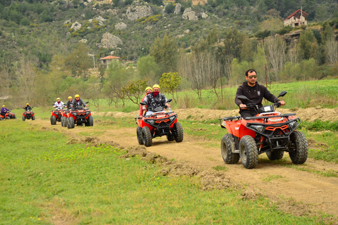 Antalya: Professional Quad & Buggy Safari with Zipline 2-person Buggy Safari + Zipline