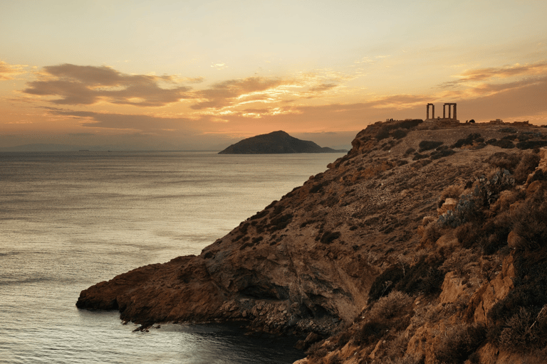 Athens: Private Tour to Cape Sounion — Day Swim or Sunset Private Tour for Groups 4 to 7 Guests