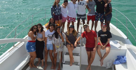 Punta Cana: Private Party Boat with Slide and BBQ