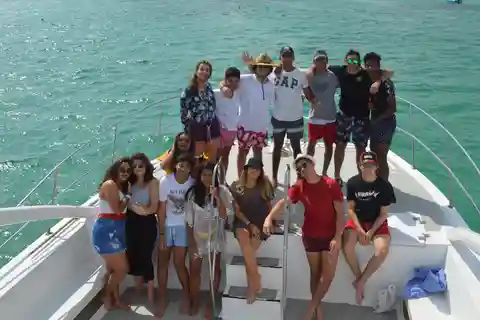 Punta Cana: Privat festbåd med rutsjebane og grill