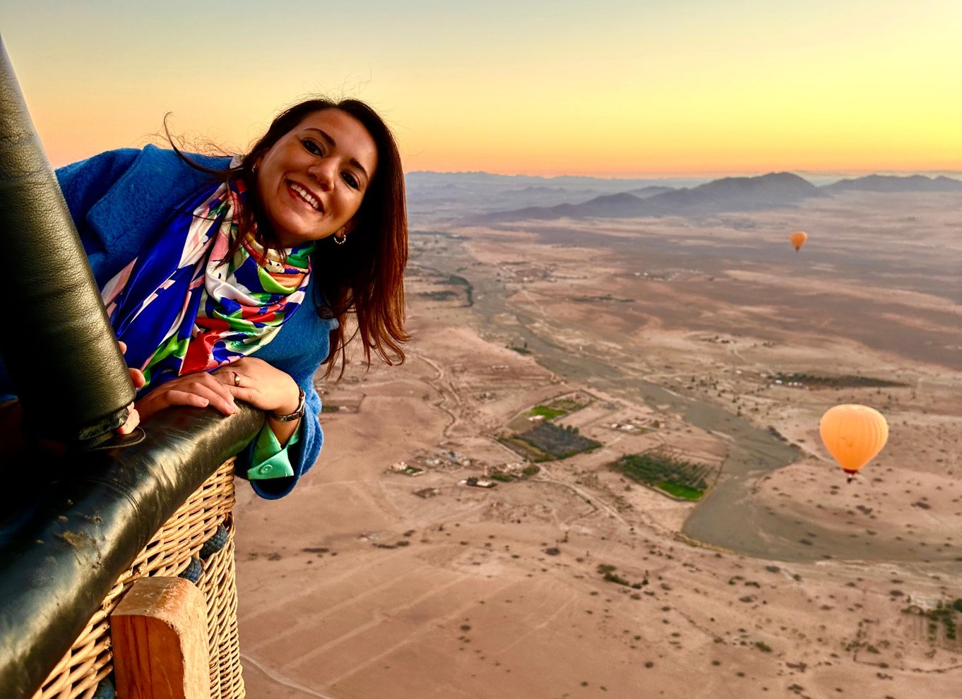 Marrakech: Ballonaktivitet, berber-morgenmad og certifikat