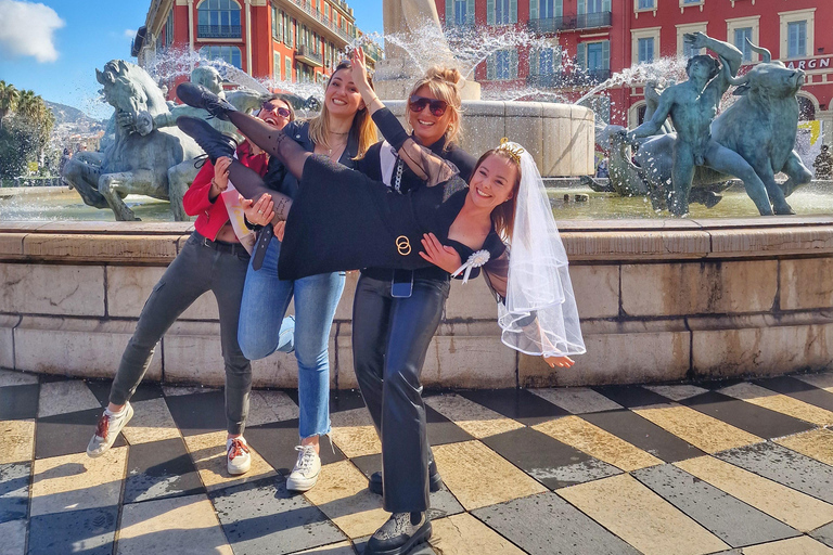 Nice: Private Treasure Hunt special bachelorette party