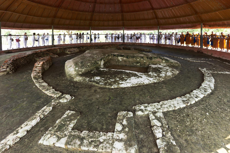 From Delhi: 14-Day Round-trip Buddhist Trail w/ Nepal Entry Private Tour with A/C transport and Dedicated Driver.