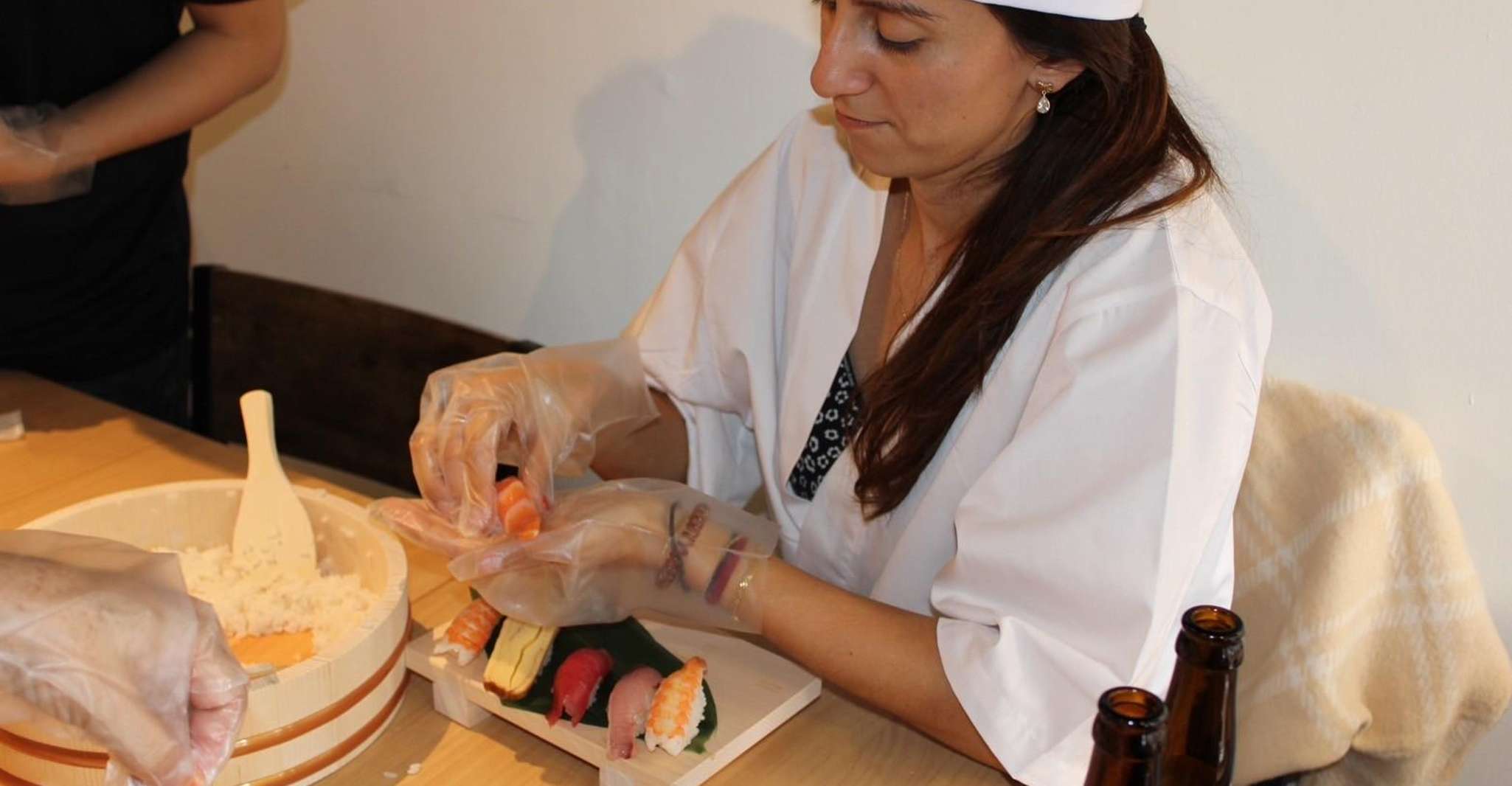 Osaka Dotonbori: Sushi Making Experience photo 9