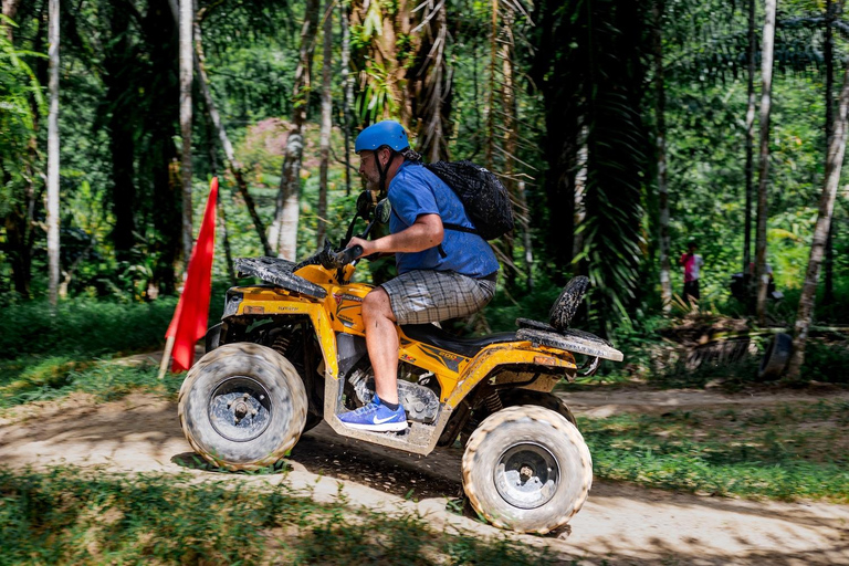 Khao Lak: Ethical Elephant, Zipline & ATV Premium Combo