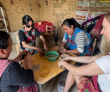 Oaxaca: Oficina de cerâmica artesanal com pequeno-almoço e brunch