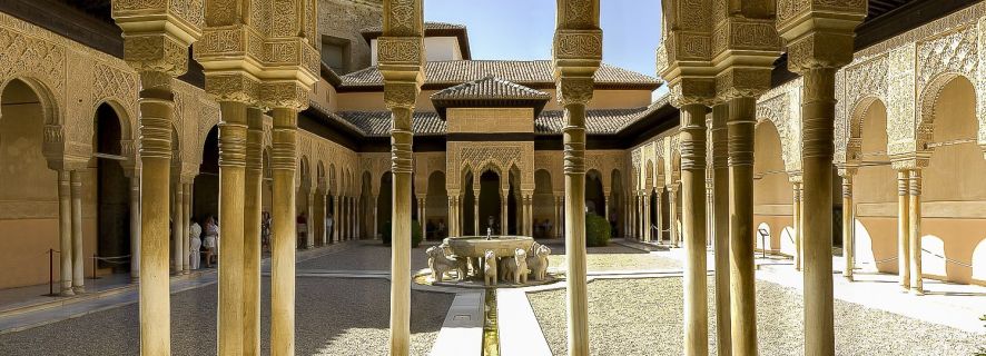 Alhambra: tour guiado con los Palacios Nazaríes (no reembolsable)
