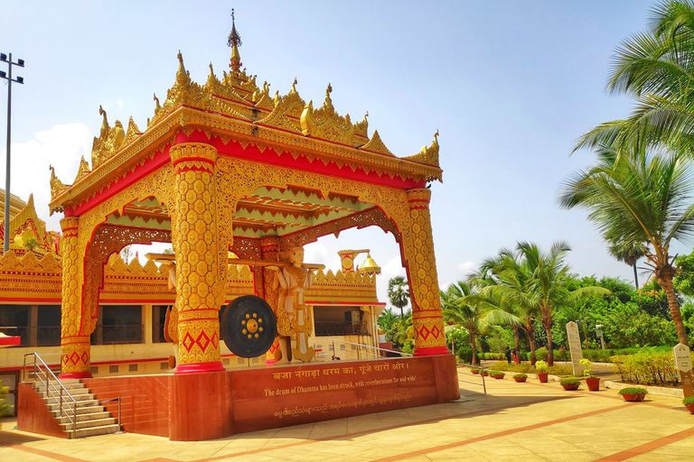 Mumbai: Kanheri Caves + Golden Pagoda Temple Mumbai: Kanheri Caves + Golden Pagoda Temple