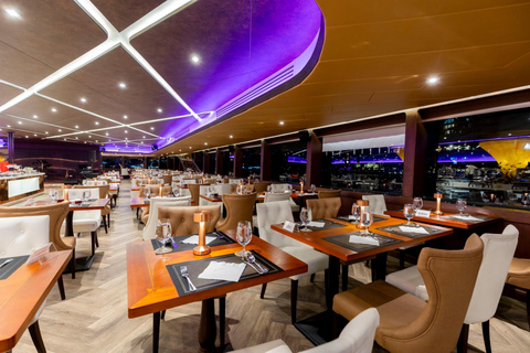 Bangkok: Cena Crucero Buffet Opulencia con Espectáculo de Danza