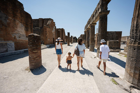 Vanuit Rome: Dagtrip naar Pompeii en Sorrento met lunch