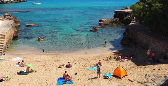 Mallorca: Paddle-Board-Verleih in Cala San Vicente